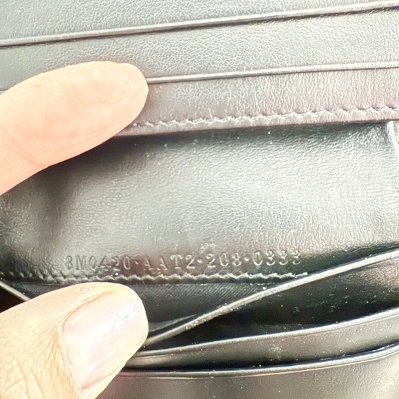 Fendi Calf Leather F Logo Small Bifold Wallet - Picture 6 of 16